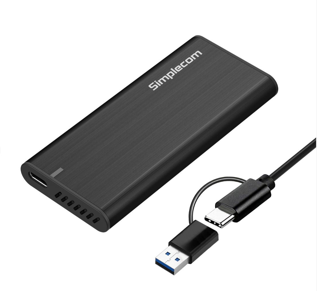 Simplecom SE502C SATA M.2 SSD to USB-C Enclosure USB 3.2 Gen1 5Gbps Simplecom SE502C SATA M.2 SSD to USB-C Enclosure USB 3.2 Gen1 5Gbps